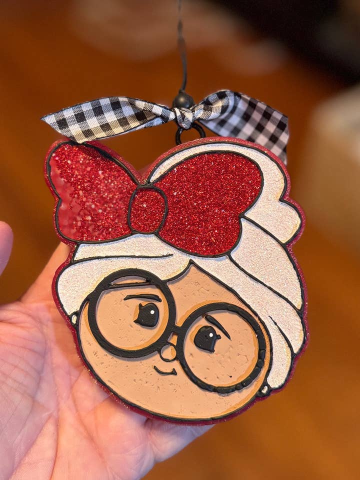 Mrs. Claus Car Air Freshener Freshie for wholesale by Freshie Frenzy