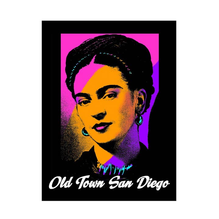 „Viva Frida!“ 2,5 „x 3,5" Magnet Latinx Originalkunst für den Großhandel von Bronze Baboon