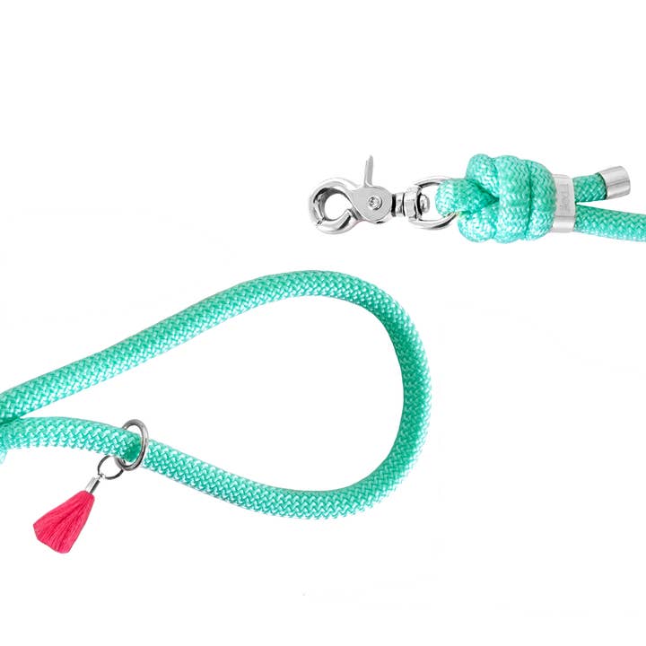 Frimousse Dog - Wholesale Pet Leash - Dog - “Turquoise” handsfree dog shoulder leash