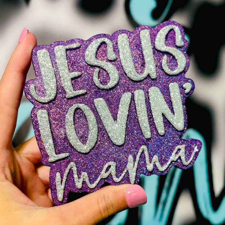 Rowdy Girl Freshies - Wholesale Car Freshener - Women's - Jesus Lovin Mama Car Freshie0