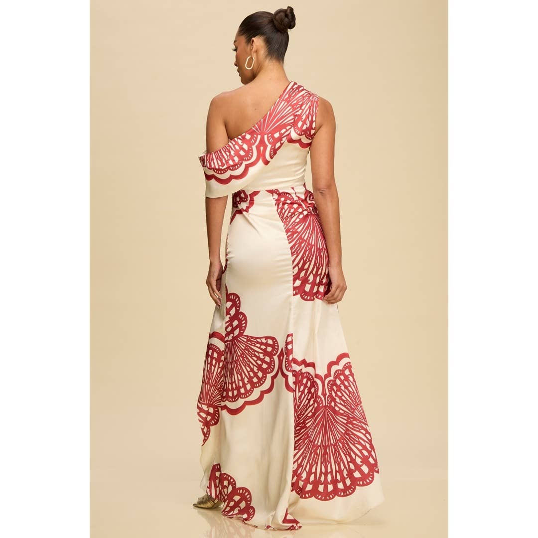 Luxxel – wholesale Dress – Women's – ARIA OFF/S MAXI DRESS3