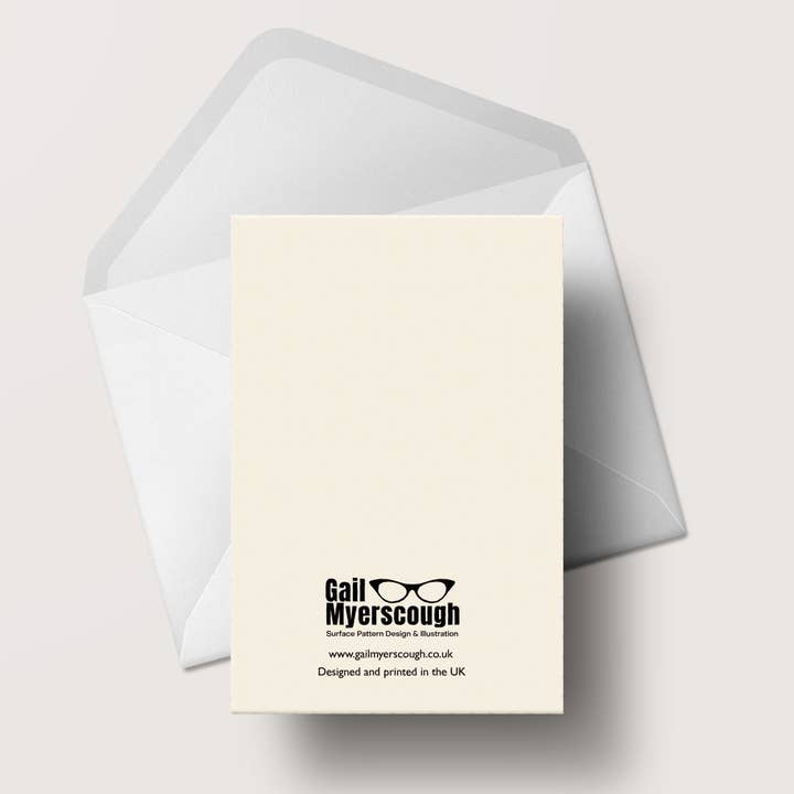 Gail Myerscough - Wholesale Everyday Greeting Card - Cassette Recorder Greeting Card