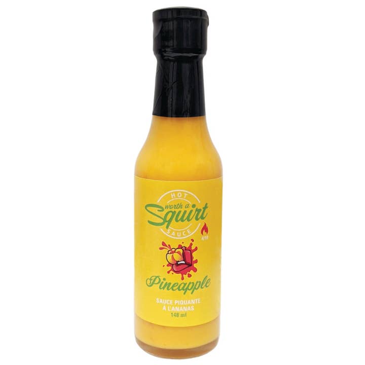 Worth A Squirt Pineapple Hot Sauce for wholesale by MSH NATION