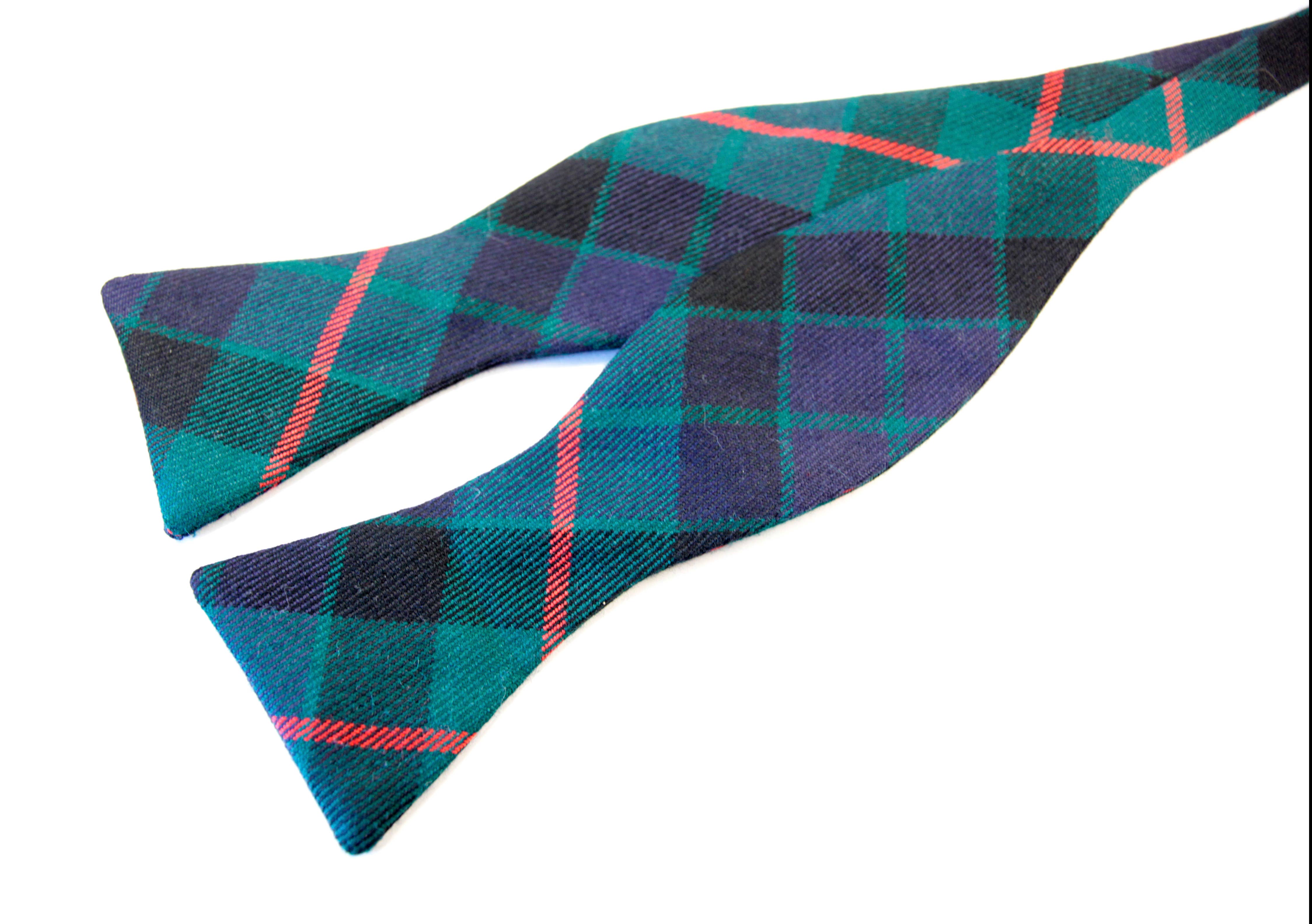 The Edinburgh Bow Tie Co. - Wholesale Bow Tie - Men's - Self-Tie Bow Tie - Gunn Modern Tartan0