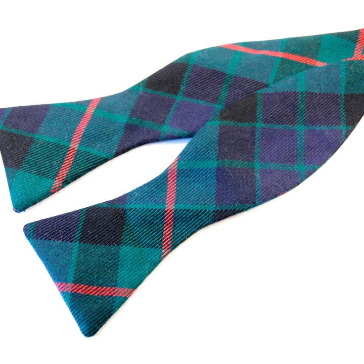 The Edinburgh Bow Tie Co. - Wholesale Bow Tie - Men's - Self-Tie Bow Tie - Gunn Modern Tartan0