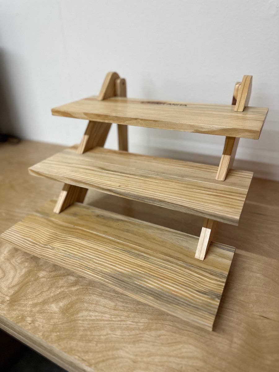 Fair Anita - Wholesale Display Shelf - Wooden Tier Slat Retailer Display7