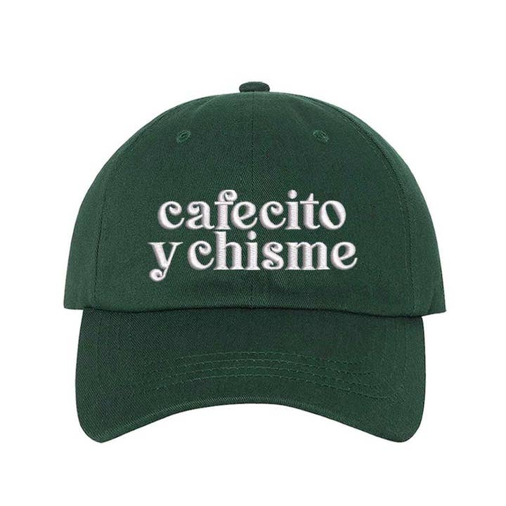 DSY Lifestyle - Wholesale Baseball Cap - Women's - Cafecito y Chisme Embroidered Baseball Hat4