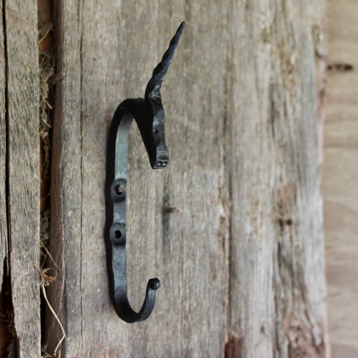 Wicks Forge - Wholesale Wall Hook - Animal Hook - Unicorn