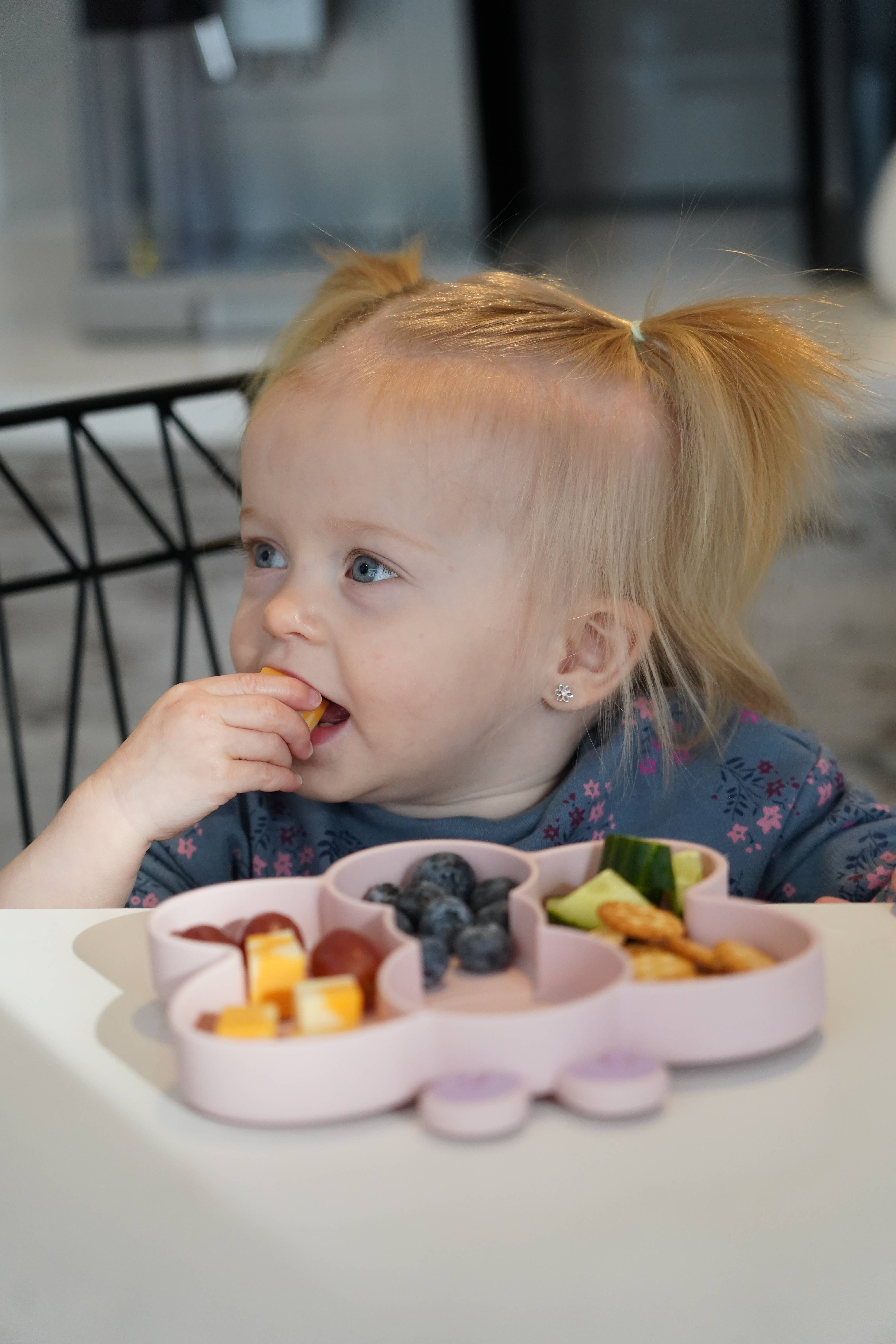 melii - Vente Assiette – enfant et bébé - Assiette à ventouse divisée en silicone34