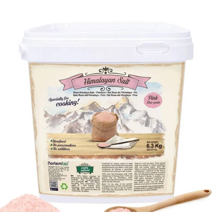 Sal Rosa Del Himalaya 6,3 Kg. Fina. 100% Natural para venta al por mayor de NORTEM BIOTECHNOLOGY GROUP