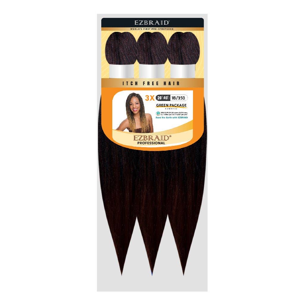 EZBRAID UK – Großhandel Extensions – EZBRAID Grünes Paket 51 cm – 3 Stück11