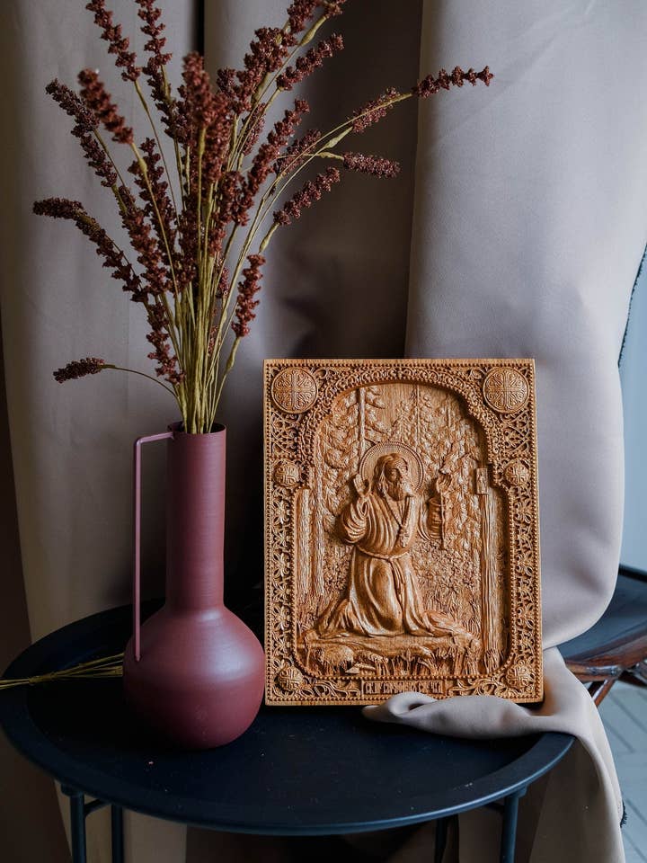 Saint Seraphim of Sarov for wholesale by KozakWorkshop