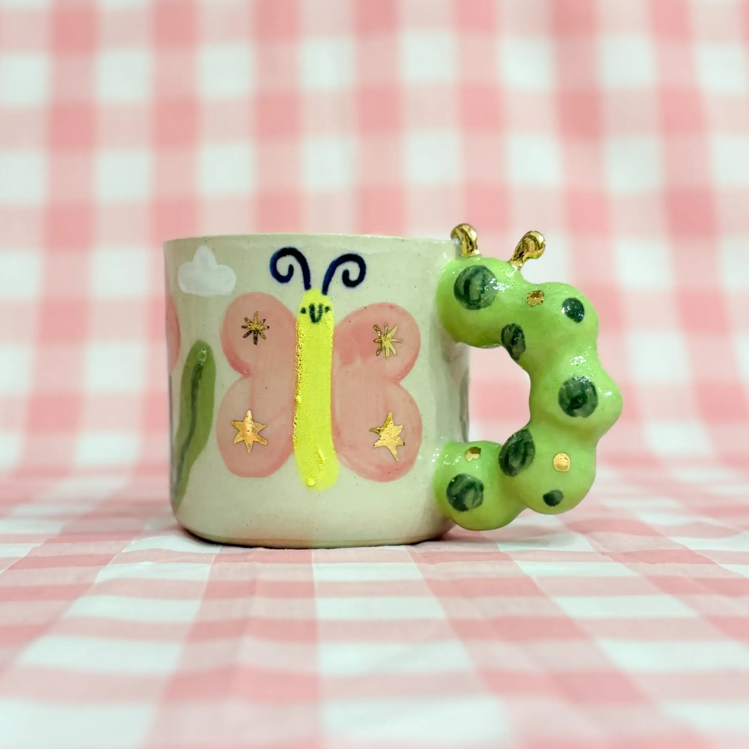 Rosi Tooth - Wholesale Coffee Mug - Caterpillar Ceramic Mug2