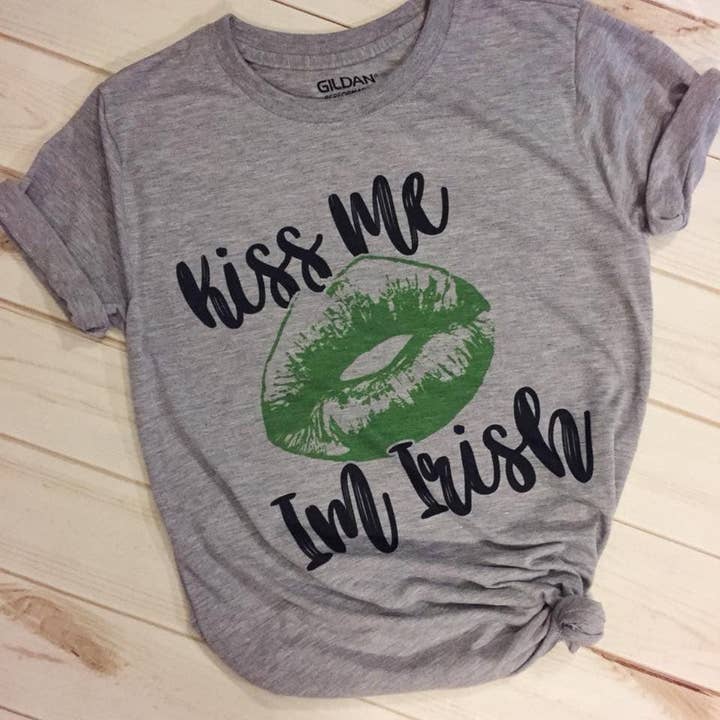 Kiss Me I'm Irish for wholesale by Rock-N-Mama