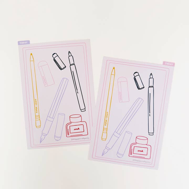 Double-Sided A5 Planner Pencil Board: Stationery for wholesale by The Paper + Craft Pantry