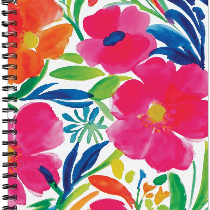 Modern Floral 6" x 8" Undated Journal for wholesale by Willow Creek Press & Gifts