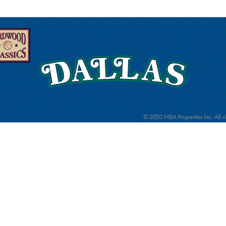 Dallas Mavericks : Away Hardwood Classics pour la vente par CUCU Covers