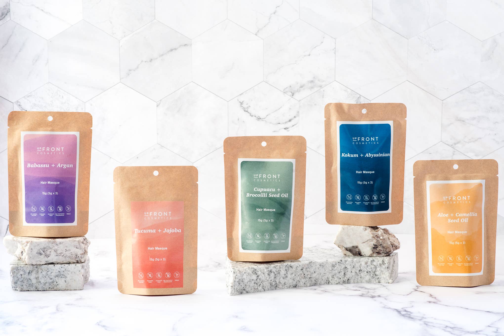 Upfront Cosmetics Inc - Wholesale Hair Mask - ALOE + CAMELLIA HAIR MASQUE1