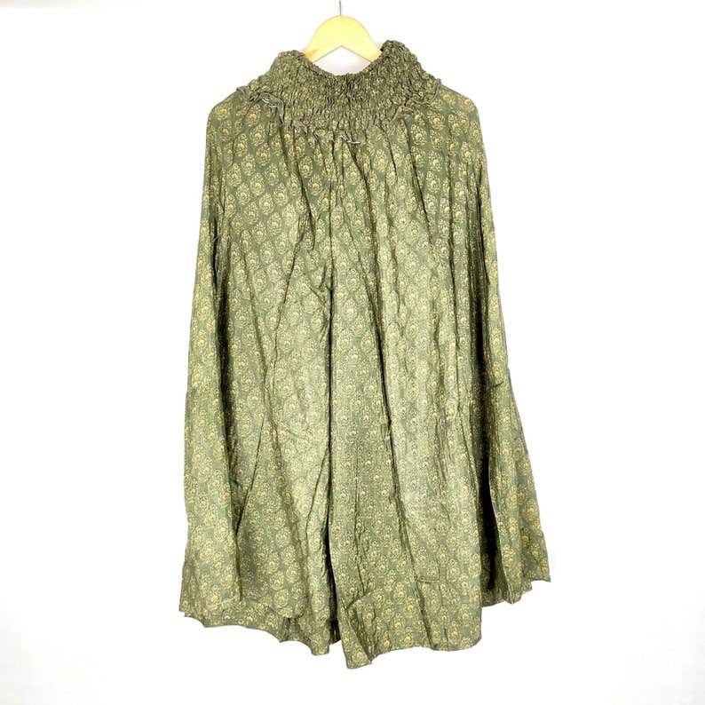 The Eastern Loom – Engroshandel Pyjamasæt - Dame – Assorteret Vintage Recycled Silke Sari Boho Pyjamas, Nattøj1