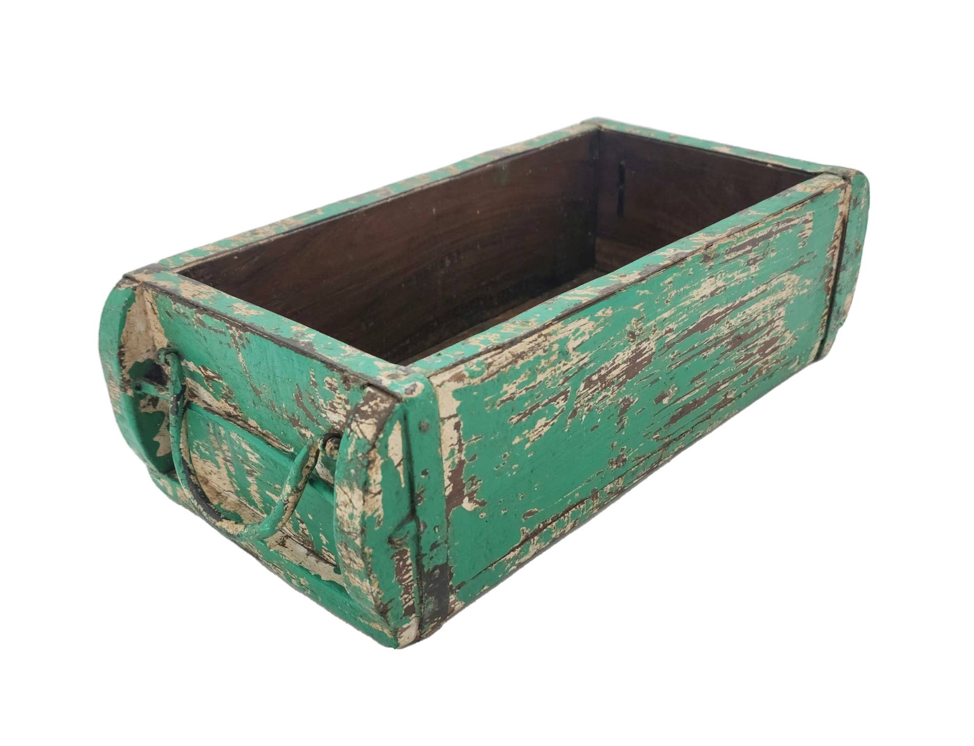 Vintage Addiction - Wholesale Planter Box - Green Vintage Brick Mould/Wooden Planter3
