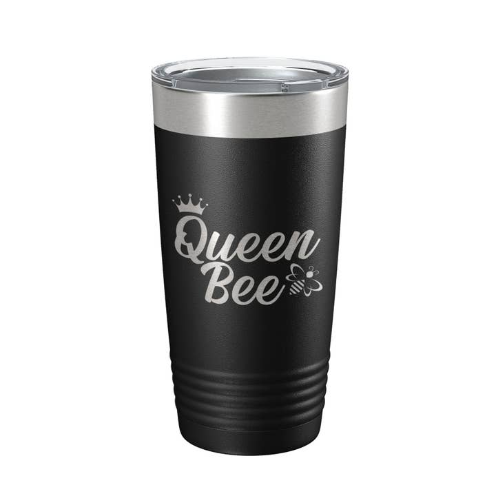Queen Bee Tumbler Reisebecher, Geschenk, isolierte, lasergravierte Kaffeetasse, 20 Unzen für den Großhandel von CarveBright