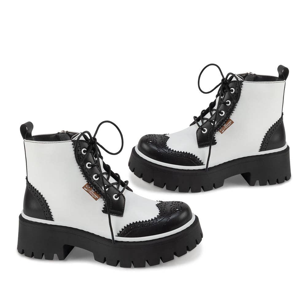 Hot Chocolate Design - Wholesale Combat/Military Boots - Women's - Havana Women's Boots3