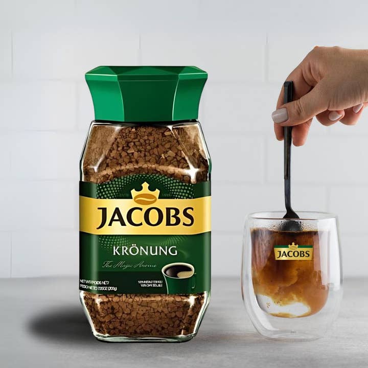 Enjoy Better Coffee & Tea - Wholesale Instant Coffee/Espresso - Jacobs Kronung Instant Coffee 7oz/200g