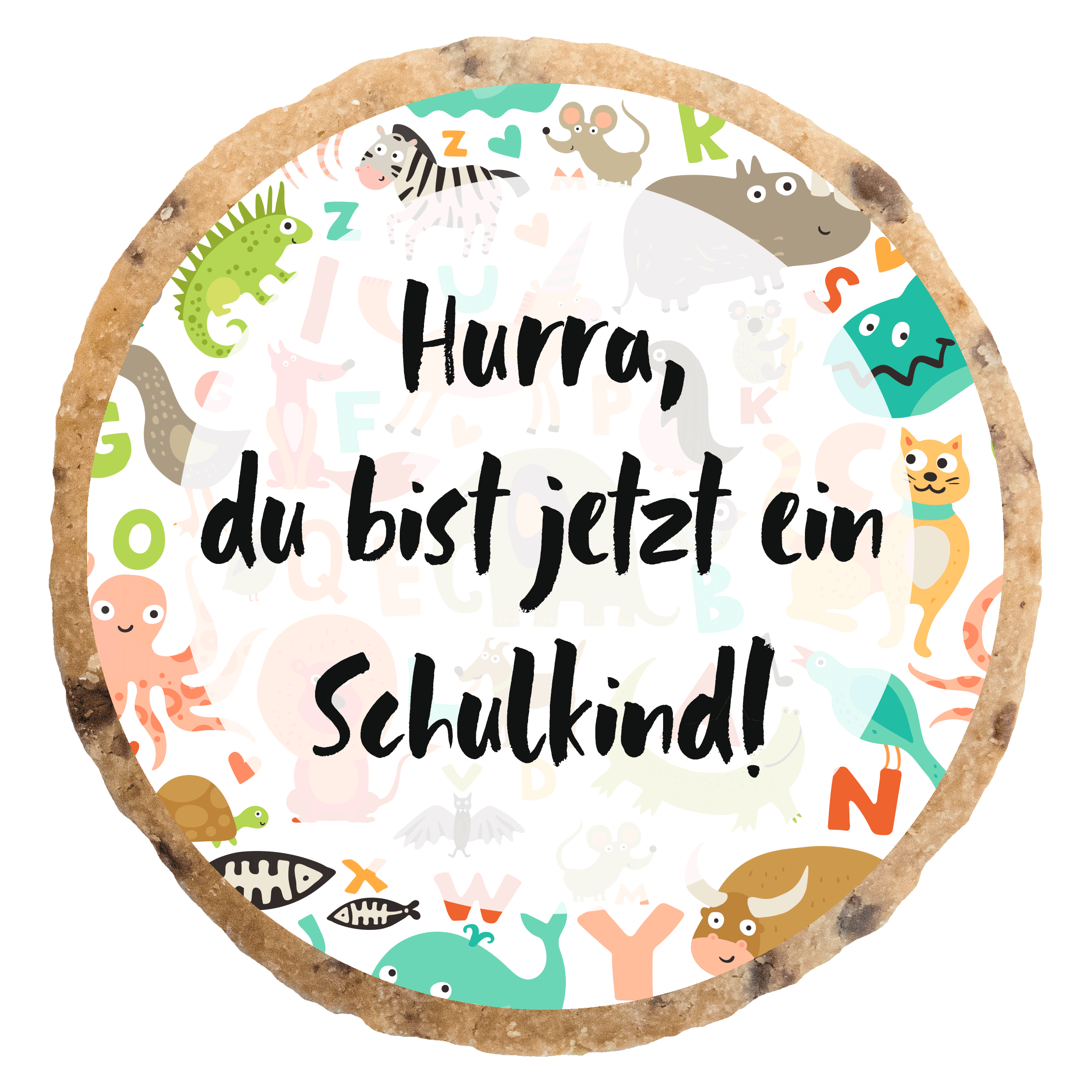 KEKSZauber - Wholesale Cookie - Hooray, you are a schoolchild 4 motivational cookies0