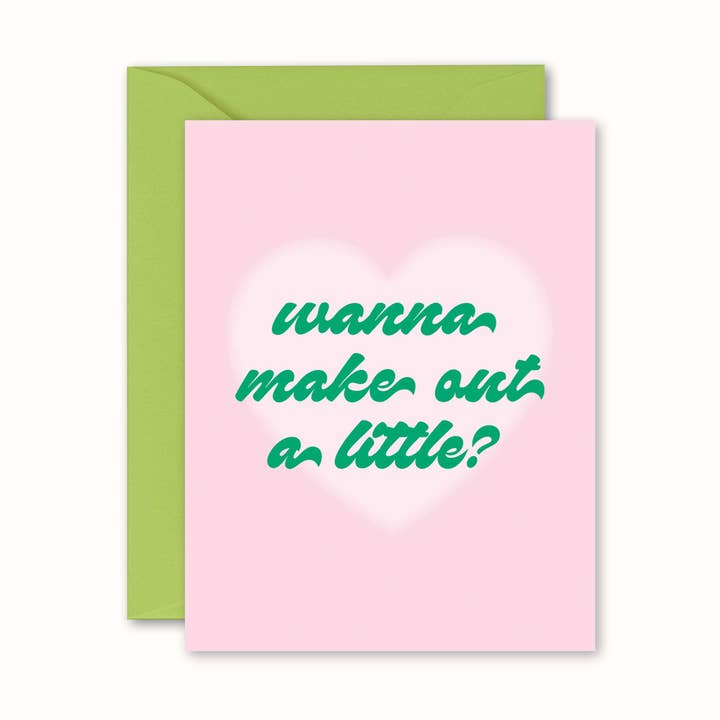 Vil du kysse-kort | Sødt kærlighedskort | Valentinsdagskort for engroshandel hos No Yeah For Sure