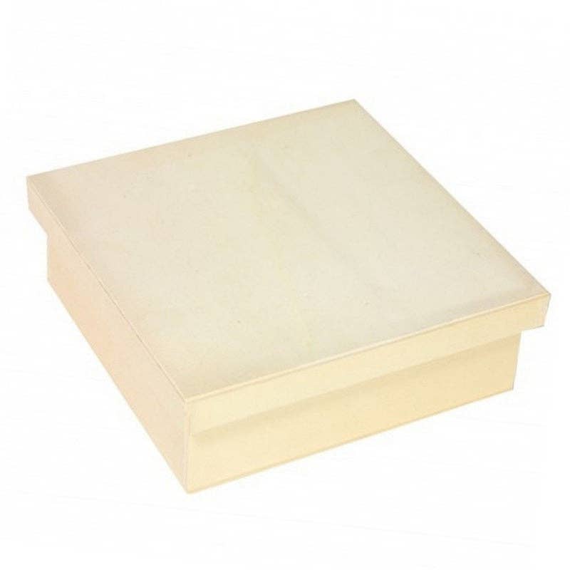 Geocakes - Venta al por mayor Caja de regalo - Caja de madera cuadrada con tapa de 23 x 23 x 8 cm1