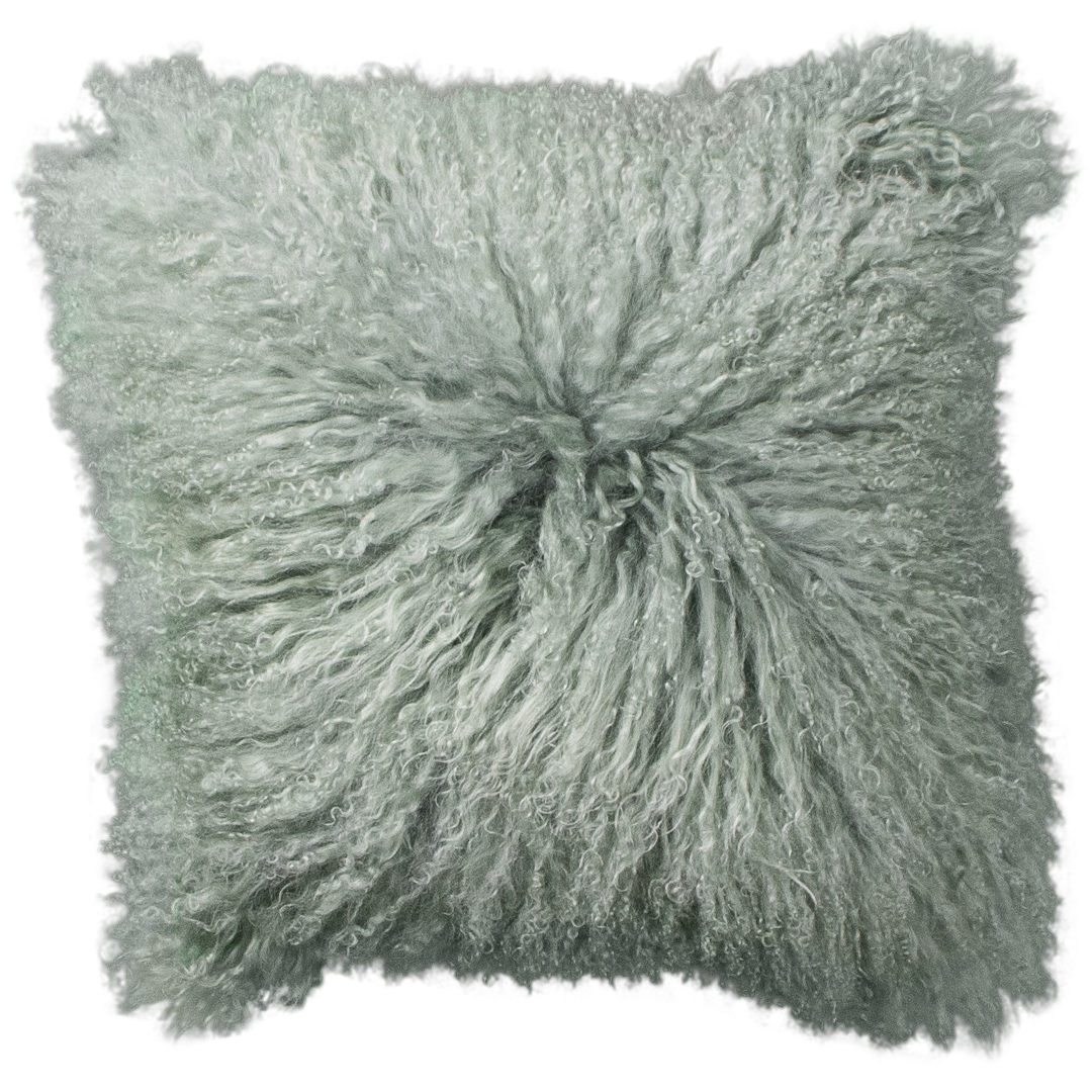 Van Buren - Vente Coussin décoratif - Coussin en peau de mouton tibétain 45 x 45 cm | 14 couleurs9
