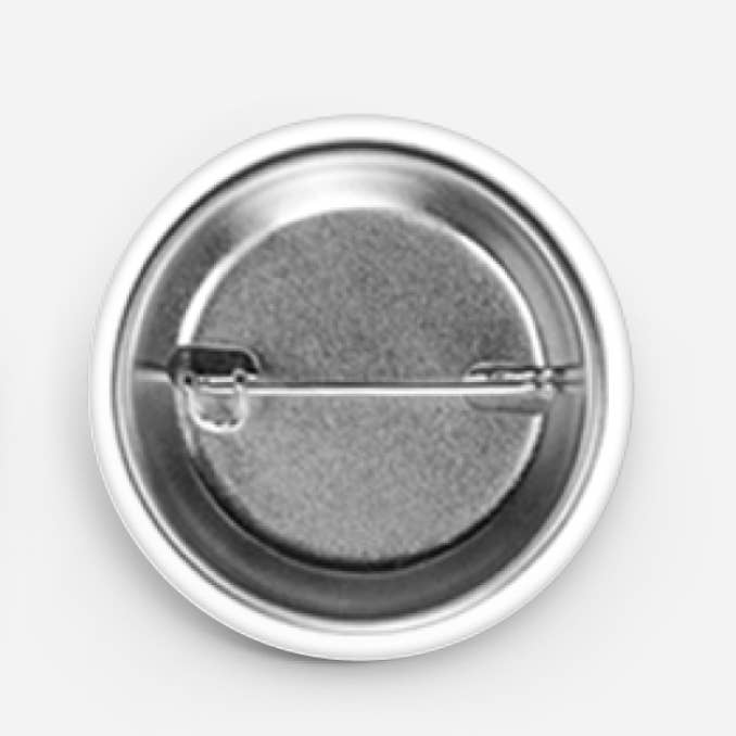 All Very Goods - Wholesale Lapel Pin/Button - Button - Heart Eyes1