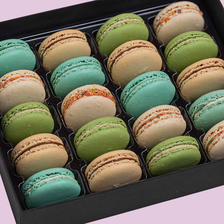 Soy Free Gift Box for wholesale by Olivia Macaron