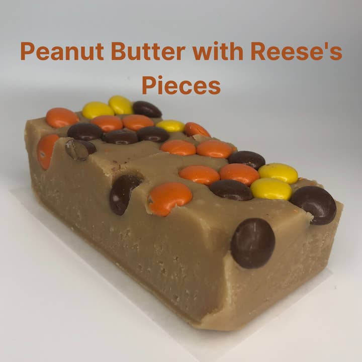 Nick's Wicked Tasty Fudge LLC - Wholesale Fudge - Peanut Butter Reeses Fudge (1/2 lb Package)