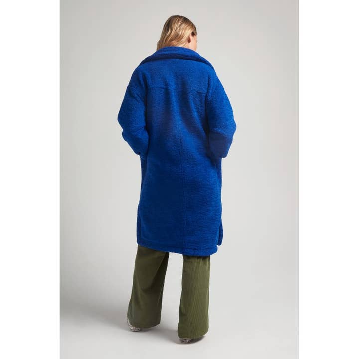 Robin - Venta al por mayor Abrigos de piel/piel sintética - Mujer - Hunter Royal Blue Coat
