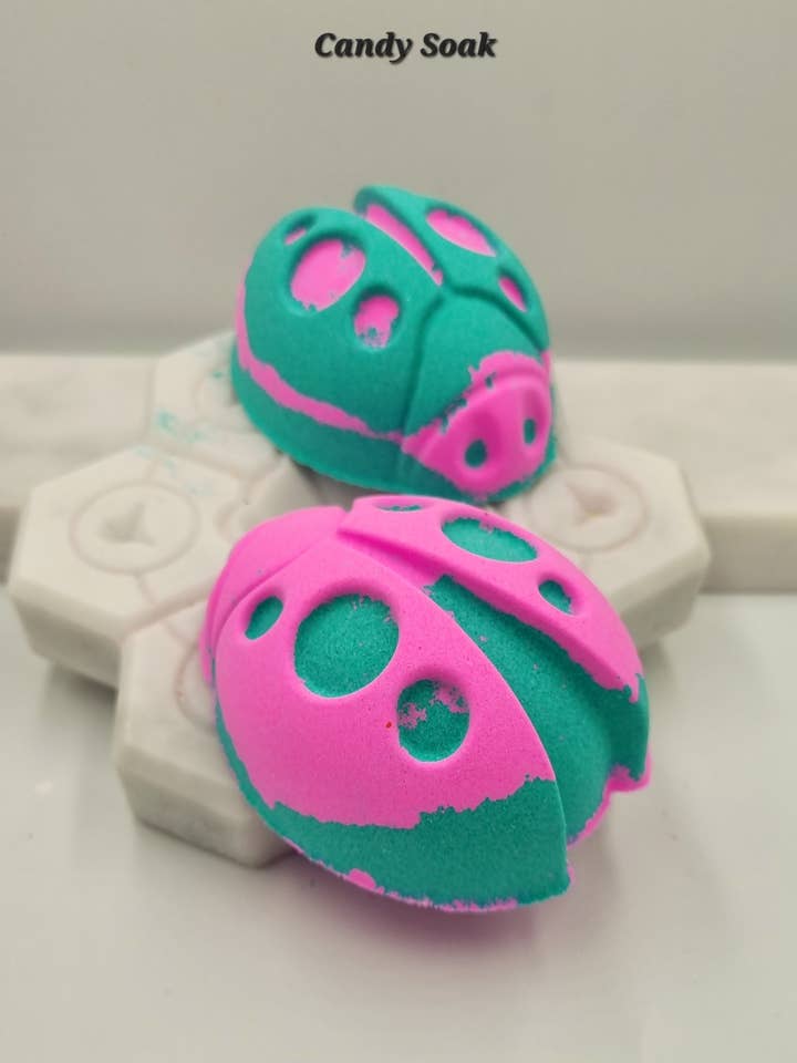 Nyckelpiga badbomber stora fizzers Candy Blöt för wholesale av Glamfizz