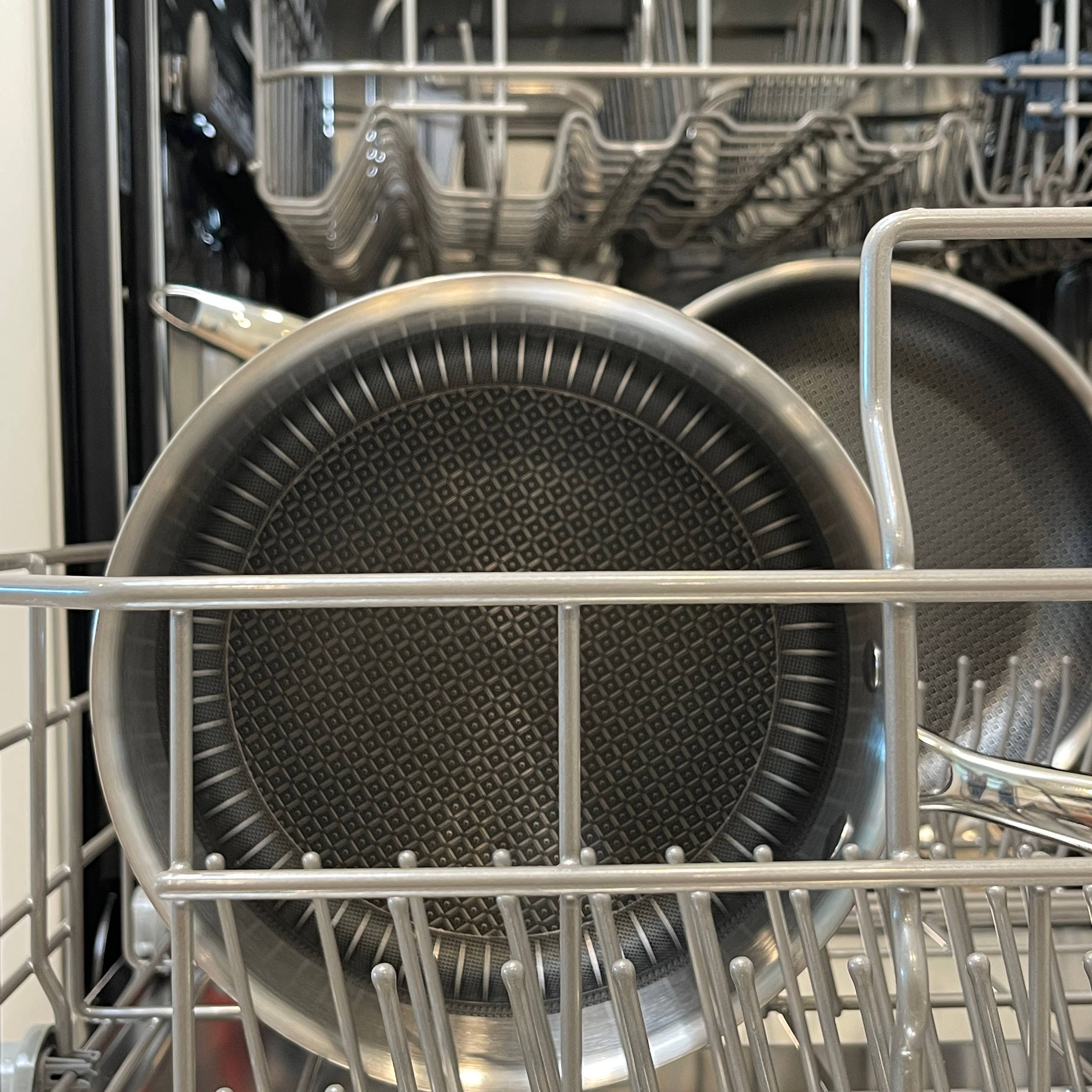 Lexi Home - Wholesale Pan - Diamond Oven Safe Stainless Steel Tri-Ply Frying Pans9