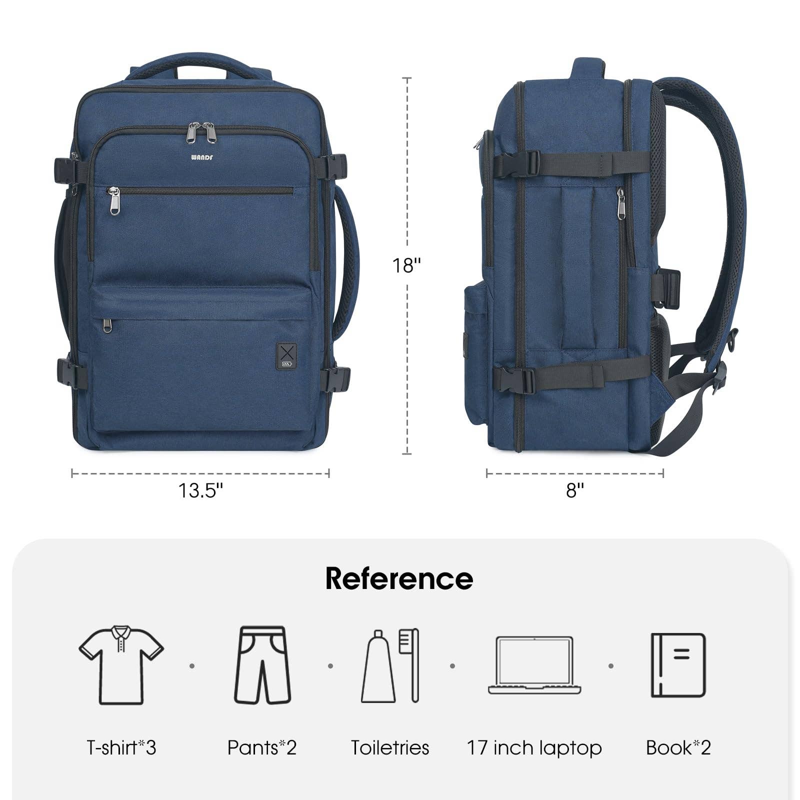 wandf - Wholesale Backpack - Unisex - Laptop Backpack 17 Inch with Wet Pocket For Spirit Airlines16