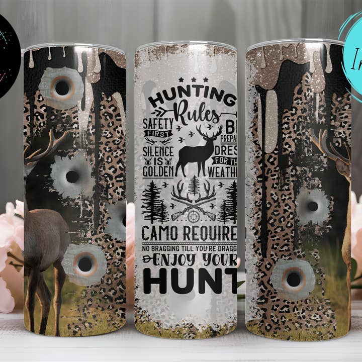 Jagdregeln 20oz schlanker Becher für den Großhandel von JAC Wholesale