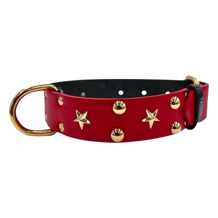 RODE <BR>FURY-HALSBAND voor wholesale door My queen