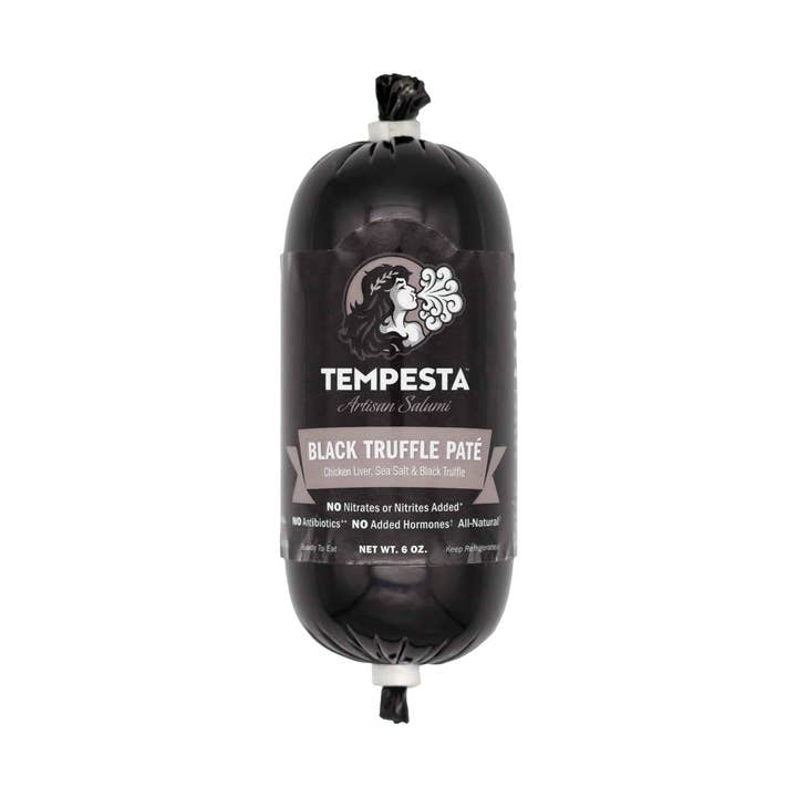 Black Truffle Chicken Liver Pâté *(SAMPLING N/A) for wholesale by Tempesta Artisan Salumi