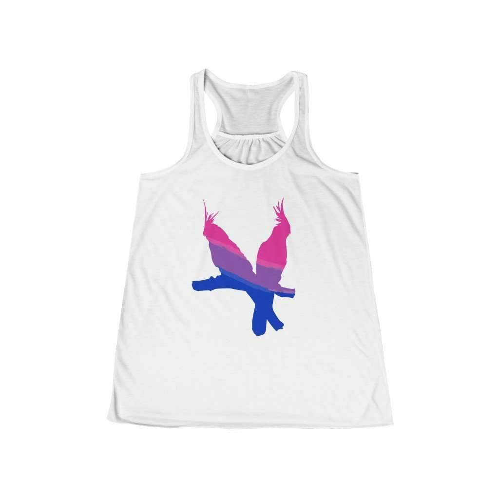 Pink N Paw - Wholesale Tank Top - Women's - Bi Birds - Bisexual Pride Tank, Racerback Tank Top3