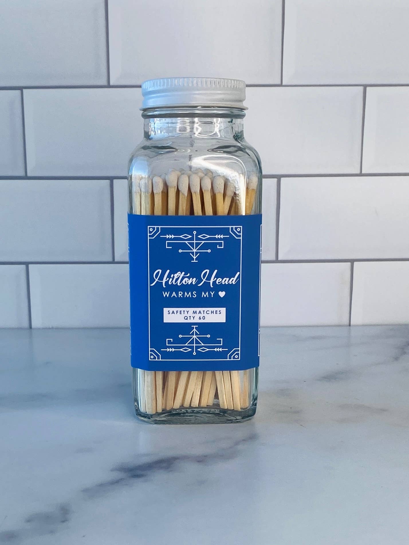 Rambling Caravan - Wholesale Matches - Hilton Head Safety Matches - Hilton Head Warms My Heart4