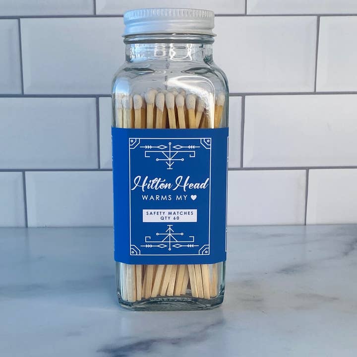 Rambling Caravan - Wholesale Matches - Hilton Head Safety Matches - Hilton Head Warms My Heart4