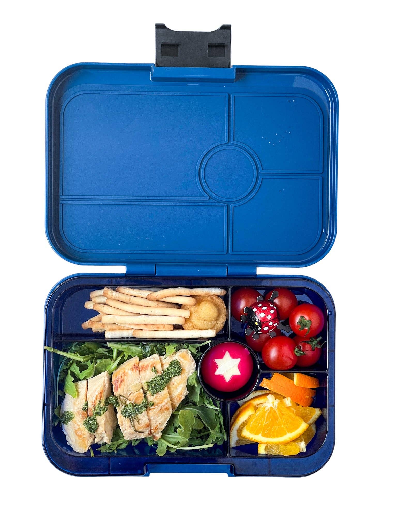 Yumbox - Wholesale Lunch Bag/Box - Leakproof Yumbox Tapas Bento Lunch Box - Monte Carlo Blue3