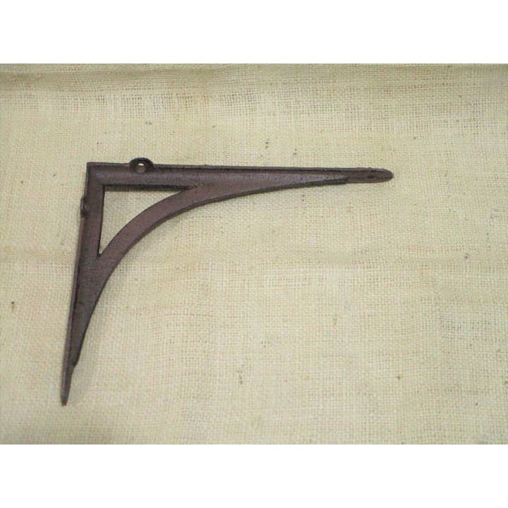 Midwest Craft House - Wholesale Wall Mounted Shelf - CAST IRON RUSTIC SHELF BRACKET 7 5/8" X 9 1/2"1