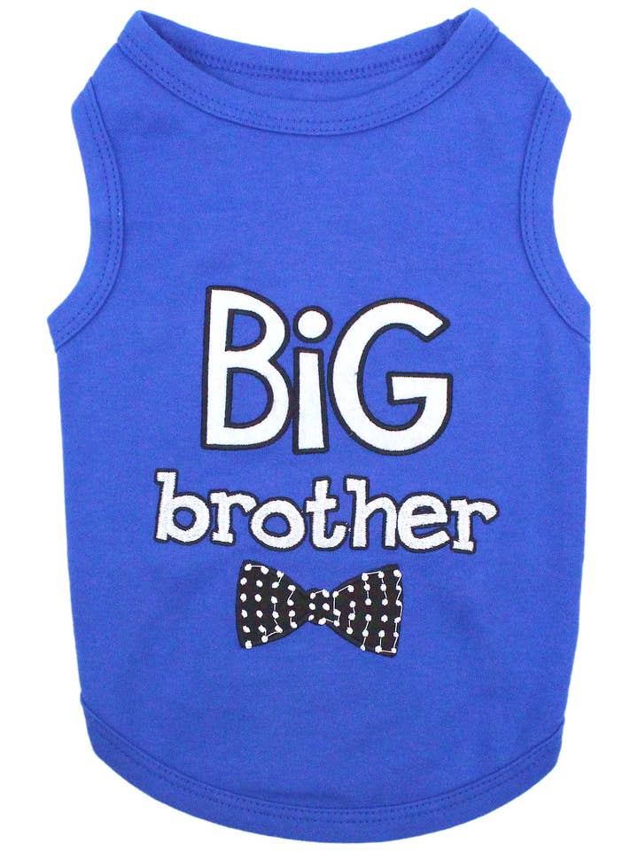 Big Brother Hund T-Shirt – Lustiges, stilvolles Outfit für Hunde für den Großhandel von Parisian Pet®