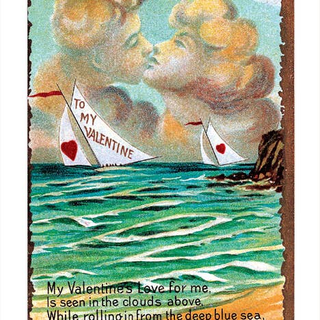 Laughing Elephant – Großhandel Postkarten-Set – Postkartenbox zum Valentinstag - 36 einzigartige Vintage-Postkarten30