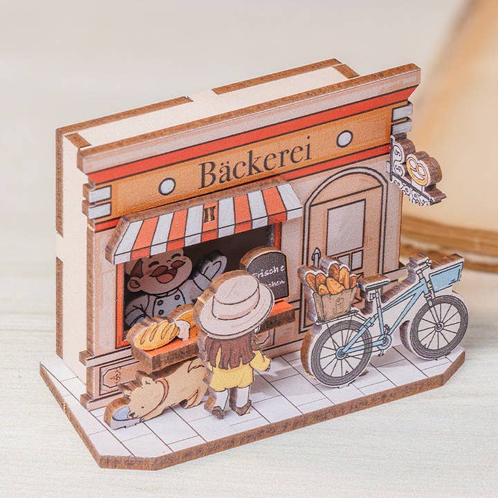 Cengo GmbH - Wholesale Puzzle - Adult - Deutsche Bäckerei | Puzzle-Magnet | Mini-Bücherwinkel2