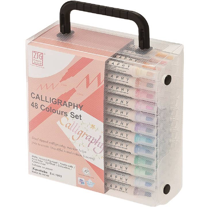 ProFolio - Wholesale Marker - ZIG Memory System Calligraphy Marker Sets